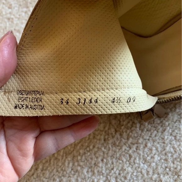 Paul Green open toe beige booties - Picture 5 of 9